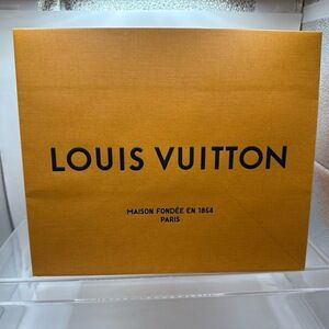 Louis Vuitton Shopping Bag 8 34‎ x 10 Orange Maison Fondée Paris Luxury Gift